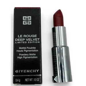 GIVENCHY Le Rouge DEEP VELVET LIPSTICK 0.12 oz 37 ROUGE GRAINE